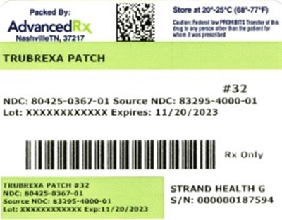 Trubrexa Patch 1 (Trubrexa Patch 80425 0367 01)